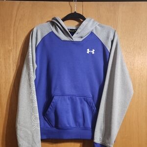 Under Armour Men's Blue and Gray Sweater